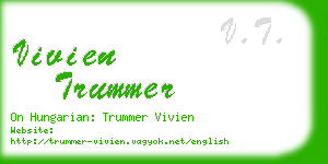 vivien trummer business card